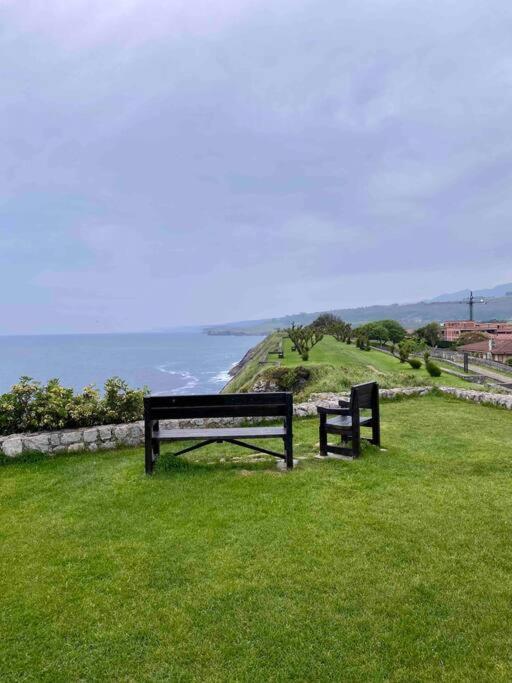 Precioso - Moderno Terraza Y Parking, 2 Hab, 2 Banos, 6-7 Pers - Dispo Abril Y Mayo Llanes Exterior foto